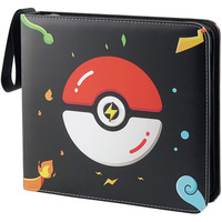 Modernqiu Vente en gros Classeur de cartes TCG à 6 pochettes avec logo personnalisé, en cuir PU anti-poussière, album de cartes professionnel