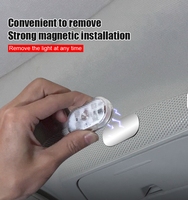 Lumière ambiante de voiture Longyang avec capteur tactile, éclairage LED intérieur du coffre, lampe de lecture OLIVER, modèle compatible 001 VW GOL IV T08ABZ 6V 2W, neuve 1