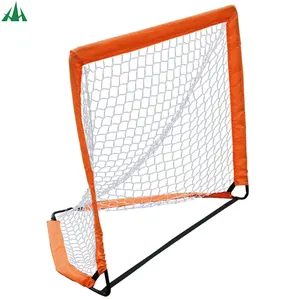 Diskon besar pabrik 3*3 '/4*4' Portable Pop Up Lacrosse Goal ringan dilipat Lacrosse Net untuk anak-anak