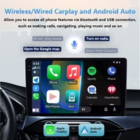 Autoradio Android LODARK N3 9 pouces UIS8581A 2K, type cadre, Android 10 UIS8581A Octa Core QLED 4G LTE GPS Navi CarPlay sans fil