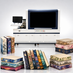 Macchina Industriale per la Stampa dei Bordi dei Libri, Industria Editrice, Copertina Rigida, Sistema Inkjet CMYK ad Alta Precisione, Esportazione - Product Image 1