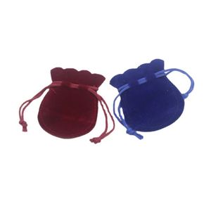 Eco Friendly Flannelette <b>Bags</b> Small Velvet Small Drawstring <b>Bag</b> Jewelry Pouch Packaging - Product Image 1
