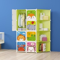 Bacs de rangement pliables en plastique pour salon et étagère d'angle, organisateur de vêtements pour armoire