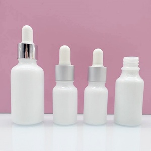 1oz 2oz 4oz 30ml 60ml 120ml clear Green Cobalt Blue Amber Frosted Glass Round Boston <b>Bottles</b> with Matt Silver <b>Dropper</b> - Product Image 1