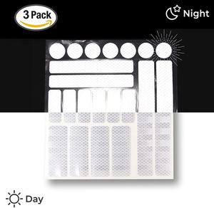 Pegatinas reflectantes de PVC para <span class=keywords><strong>casco</strong></span> de motocicleta, alta visibilidad - Product Image 2