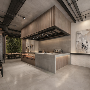 Kệ trưng bày gỗ thủ công cho các tiệm bánh custombuilt để trưng bày bánh mì và bánh ngọt lý tưởng cho các tiệm bánh bán lẻ và quán cà phê - Product Image 6