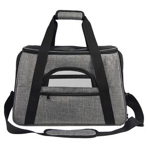 Custom Pet Travel Bag Outdoor Portable Waterproof Polyester for Small Medium Animals - Product Image 6