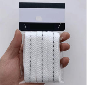 Cordones Planos para Zapatos Lanvin de 1.5-3cm de Ancho, con Patrón de Ondas Coloridas, Hechos de Lona, Poliéster y Algodón, Compatibles con <span class=keywords><strong>Dunk</strong></span> <span class=keywords><strong>SB</strong></span> 15/20/30 MM - Product Image 4