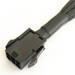 12V 4PIN <b>Cable</b> 6PIN PWM Fan <b>Power</b> Extension 1 to 6 Converter for Computer Cooling Fan - Product Image 1