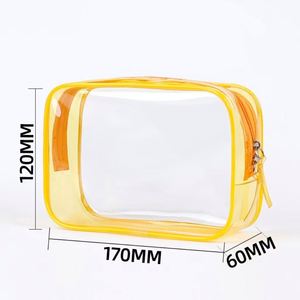 New <b>Makeup</b> <b>Bag</b> Instagram Style Waterproof PVC Storage <b>Bag</b> Small <b>Transparent</b> Toiletry <b>Bag</b> Ready for Immediate Wholesale - Product Image 3