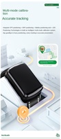 Mini localisateur collier Portable GPS Tracker en temps réel GSM 4G 2G réseau appareils extérieurs carte SIM WiFi Mode de positionnement suivi PC