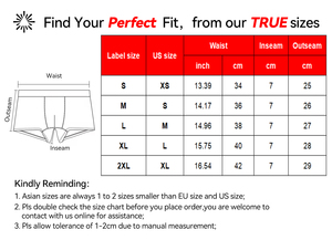 男士竹纤维平角内裤抗菌透气柔软中腰运动内衣 - Product Image 2