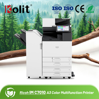 Photocopieur multifonction couleur A3 Kolit neuf Ricoh IM C7010, 70 ppm, laser haute vitesse, pour location de bureau