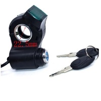 Vente en gros de pièces de moto Serrure universelle de moto 24V /36V/ 48V / 60V / 72V Serrure électrique d'accélérateur pour scooter avec clé