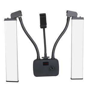 Mejor Opción: <span class=keywords><strong>Luz</strong></span> de Relleno de Doble Brazo Ajustable AL-45X para Salón de Belleza, Maquillaje, Grabación de Contenido y Fotografía - Product Image 2