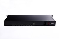 Codificador de Video HDMI sobre IP de 8 Canales para Montaje en Rack, H.264/H.265 MPEG-4 SRT RTMP 1080p60
