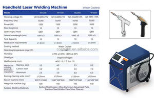 Machine de soudage laser 1000w 1500w 4in1 laser avec machine de soudage laser électrique pour mains courantes en acier inoxydable - Product Image 5