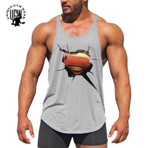 Chaleco Deportivo Personalizado de Moda Masculina de Primera Calidad 2026, Chaleco de Gimnasio ÚNICO, Ropa de Gimnasio de Algodón de Secado Rápido al por Mayor - Product Image 2