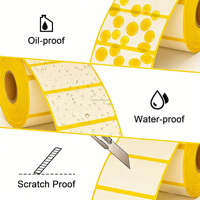 Étiquette thermique autocollante 40x30mm sans BPA, rouleau d'étiquettes thermiques brillantes pour les étiquettes de prix des produits pharmaceutiques