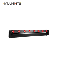 Led 8 Yeux Scène Led Dj Lumière Faisceau de Lumière Mobile Araignée 8X12W Led Bar Faisceau de Lumière pour Dj Ktv Disco Pub Théâtre Club Bar
