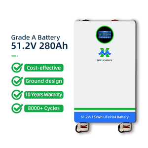 แบตเตอรี่ลิเธียมไอออน 48V 280Ah 15kWh 8000 รอบการใช้งาน IP20 แบบแยกส่วนติดผนัง CAN 15kW รับประกัน 5 ปี ระบบพลังงานแสงอาทิตย์ HMX-ESS 15kWh สำหรับบ้าน - Product Image 3