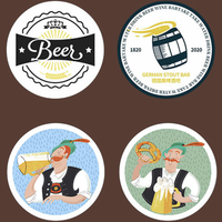Vente en gros sous-verres ronds en papier absorbant pour cartons d'hôtel imprimés sur mesure en carton pour gobelets en carton pour pulpe de bière