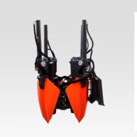 Mini Skid Steer Loader, Trattore Compatto, Attrezzatura per Trapianto Alberi, Attrezzatura Forestale