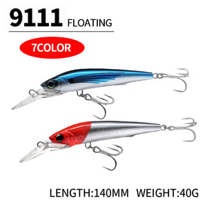 <span class=keywords><strong>Señuelos</strong></span> de Pesca <span class=keywords><strong>Yo</strong></span>-<span class=keywords><strong>zuri</strong></span> Mold, 140 mm, 40 g, Señuelo de Pesca Artificial para Agua Salada, Señuelo de Arrastre, Señuelo de Natación, Señuelo Duro A9111 - Product Image 2