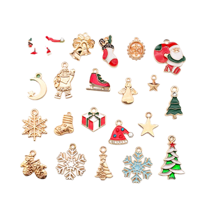 Xuyên biên giới Halloween ma BAT thả dầu phụ kiện hợp kim tự làm cho bông tai vòng cổ mặt dây chuyền-cho các bên Quà tặng đám cưới - Product Image 4