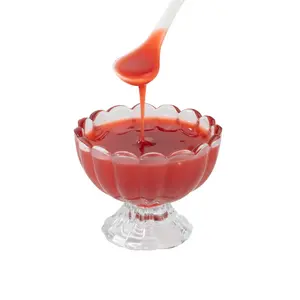 Pink guava puree concentrated fruit slush jam for making drinks smoothie bubble milk tea ingredients manufacturers