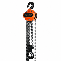 Palans de levage manuels, treuil à poulie, bloc de chaîne en acier inoxydable, 10 m/min, garantie de 2 ans