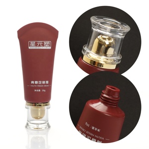 Tubes souples en plastique vides personnalisés pour cosmétiques, crème BB, soins de la peau, lotion pour le visage, emballage avec bouchon à vis, impression de logo - Product Image 2