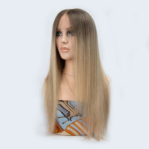 Peluca de Cabello Humano Remy Ruso 100% de Alta Calidad Hecha a Medida, con Parte Superior de Encaje Transpirable para Mujeres Judías - Product Image 5