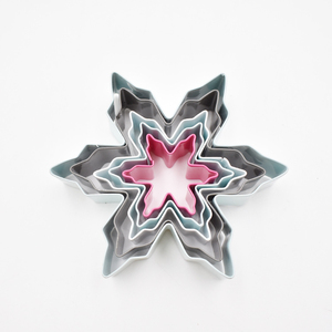 Juego <span class=keywords><strong>de</strong></span> Moldes para Galletas <span class=keywords><strong>de</strong></span> Acero Inoxidable con Forma <span class=keywords><strong>de</strong></span> Copo <span class=keywords><strong>de</strong></span> Nieve, 5 Piezas, <span class=keywords><strong>Cortador</strong></span> <span class=keywords><strong>de</strong></span> Galletas para Cocina, Pastel/Tostada/Masa/Galletas para Celebrar <span class=keywords><strong>el</strong></span> Invierno - Product Image 4