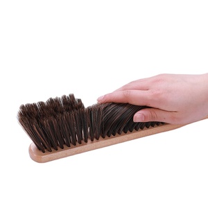 Wooden Handle <strong>Brush</strong> with Soft Bristles <strong>Hand</strong> Broom for Household Cleaning and Dusting Bed Cleans - Product Image 1