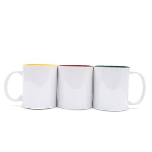 White Porcelain Blank <b>Mug</b> 11Oz for Tea and Coffee Heat Transfer Custom Logo Promotion Project - Product Image 2