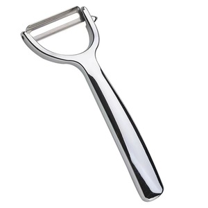 Pelador de aleación de zinc con cuchilla de acero inoxidable para pelar frutas y verduras, herramienta de cocina - Product Image 1