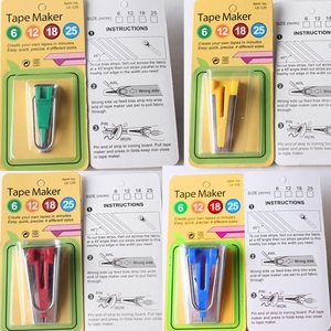 Bán Buôn Giá Rẻ Cá Nhân Gói May Quilting Công Cụ <span class=keywords><strong>Bias</strong></span> <span class=keywords><strong>Tape</strong></span> Các Nhà Sản Xuất 6 Mét 9 Mét 12 Mét 18 Mét 25 Mét <span class=keywords><strong>Bias</strong></span> Ràng Buộc <span class=keywords><strong>Tape</strong></span> <span class=keywords><strong>Maker</strong></span> - Product Image 2