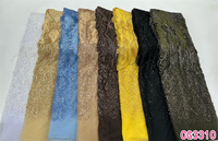 Tissu en dentelle perlée fait main de luxe 2026 pour mariée, tissu en dentelle africaine pour robe de mariée, tissu en dentelle française pour fête