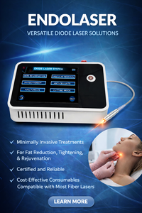 Appareil de <span class=keywords><strong>lipolyse</strong></span> laser Endolaser 1470nm 980 pour la dissolvation des graisses en chirurgie plastique, élimination du <span class=keywords><strong>double</strong></span> <span class=keywords><strong>menton</strong></span>, liposuccion corporelle et lifting facial - Product Image 2