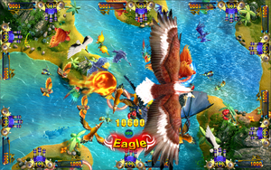 <span class=keywords><strong>Logiciel</strong></span> de jeu Cooldragon Bird King Paradise Fish pour borne d'arcade CD-007-511, 8 joueurs, prise US, >8 ans, anglais, garantie 12 mois - Product Image 4