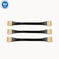 كابل نحاسي مطلي بالقصدير 1007 بـ 2/3/4/5/6 أسلاك SM2.54 PVC، سلك توصيل 300 فولت للسيارات والدراجات النارية والكمبيوتر والإضاءة LED والاستخدامات الصناعية