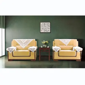 Классический стиль простой дизайн прочный и удобный тканевый диван набор мебели для гостиной
