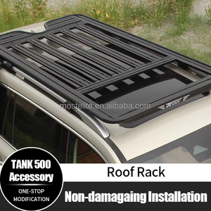 4x4 Accessories Off Road High Quality Aluminum <b>Luggage</b> Platform Roof <b>Rack</b> for GWM Tank 500 Accessories - Product Image 2