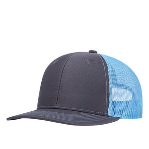 Casquette <span class=keywords><strong>Trucker</strong></span> Unisexe Micro-Courbée en Maille Respirante à 6 Panneaux, Réglable, Anti-UV, Couleur Unie pour l'Exportation <span class=keywords><strong>AliExpress</strong></span> - Product Image 5