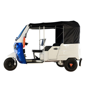 Venta al por Mayor de Auto Rickshaw Eléctrico de 3 <span class=keywords><strong>Ruedas</strong></span> con Carrocería Abierta para 4 Pasajeros, Funciona con Batería, con Capacidad de Carga de 400 kg - Product Image 5