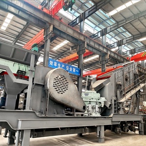 50-300tph bốn-kết hợp máy nghiền đá di động với hàm Máy Nghiền tác động rung màn hình cho đá vôi thạch cao quartzit quặng - Product Image 4