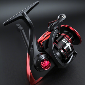 รอกตกปลา ROOBLINOS <span class=keywords><strong>DT</strong></span> อลูมิเนียมอัลลอยด์ อัตราทด <span class=keywords><strong>5.2</strong></span>:1 แบบหมุนซ้าย ประสิทธิภาพสูง ทนทานต่อการกัดกร่อน ป้องกันการถอยหลัง เหมาะสำหรับตกปลาในทะเลสาบ แม่น้ำ และลำธาร - Product Image 4