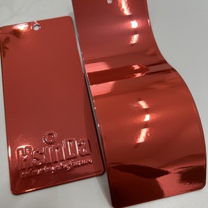Chrome Cherry <strong>Red</strong> Illusion Color Candy Powder Coating <strong>Paint</strong> for <strong>Metal</strong> Furniture - Product Image 2