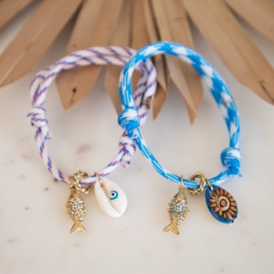 2025 New Summer Beach Jewelry Handmade Rope Ocean Woven <b>Bracelet</b> Colorful <b>Shells</b> Stainless Steel <b>Bracelet</b> - Product Image 4
